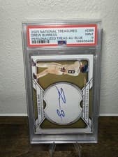 2025 Panini National Treasures Personalized Treasures Autographs Drew Burress #9 card