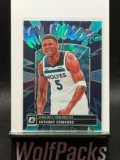 Anthony Edwards 2024 Panini Donruss Optic My House card