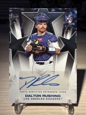 2025 Topps Update Baseball Stars Autographs Dalton Rushing #BSAU-DR card