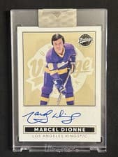 2024-25 Upper Deck Clear Cut Vintage Autos Marcel Dionne #VA-MD card