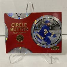 2025-26 SkyBox Metal Universe Circle Button Alex Tuch #CB-14 card