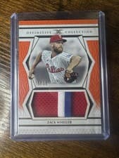 2025 Topps Definitive Collection Jumbo Relic Collection Zack Wheeler #DJRC-ZW card