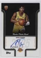 2025-26 Topps Rookie Photo Shoot Autographs Adou Thiero #RP-AT card