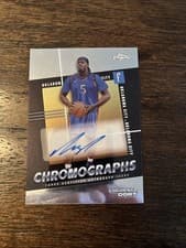 Luguentz Dort 2024-25 Topps Chrome Chromographs card