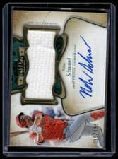 2026 Topps Tier One Autographed Tier One Jumbo Relics Nolan Schanuel #AT1JR-NS card