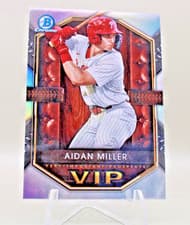 2025 Bowman Very Important Prospects Aidan Miller #VIP-19 card