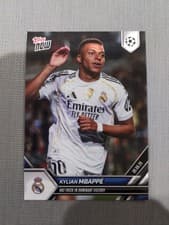 2025 Topps Now UEFA Champions League Kylian Mbappe #24