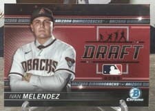 Ivan Melendez 2022 Bowman Draft Night card