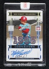 2025 Panini Impeccable Cooperstown Signatures Mike Schmidt #15 card