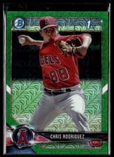 Chris Rodriguez 2018 Bowman Chrome Prospects card