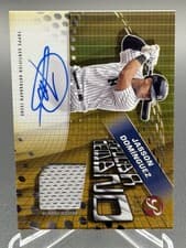 2025 Topps Pristine Popular Demand Autograph Relics Jasson Domínguez #PPDAR-JD card