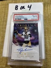 Tyler Shough 2025 Panini Origins Rookie Autographs card