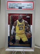 2025 Topps Chrome LeBron James #127