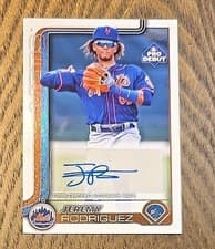 2025 Topps Pro Debut Autographs Jeremy Rodriguez #PD-85 card