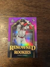 Corbin Carroll 2023 Bowman Platinum Renowned Rookies card