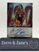 2025-26 Bowman University Best Iso Signatures Robert McCray V #IS-RMC card