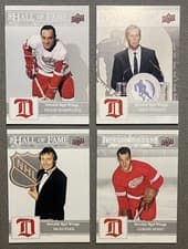 2025-26 Upper Deck Detroit Red Wings Centennial Trophy Winners Gordie Howe #137 card