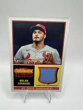 2025 Topps Heritage Clubhouse Collection Relics Nolan Arenado #CCR-NA card