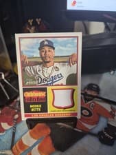 2025 Topps Heritage Clubhouse Collection Relics Mookie Betts #CCR-MB card