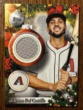2025 Topps Holiday Relics Adrian Del Castillo #PR-AD card