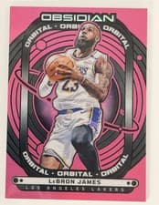 2024-25 Panini Obsidian Orbital LeBron James #16 card