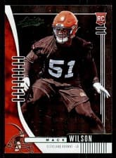 Mack Wilson 2019 Panini Absolute card