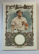 2025 Topps Allen & Ginter Allen & Ginter Relics Hunter Pence #AGR-HP card