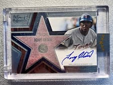 2025 Topps Five Star Stars and Stitches Autographs Tony Oliva #SS-TO card
