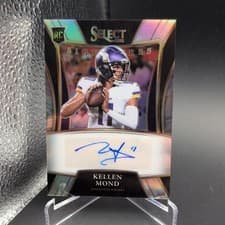 2021 Panini Select Signatures Select Kellen Mond #SSP-KMO