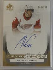 2024-25 SP Authentic Curated Signatures Andrew Copp #SPC-AC card