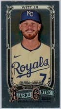 2025 Topps Allen & Ginter Mini Chrome Bobby Witt Jr. #123 card