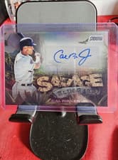 2025 Stadium Club Savage Sluggers Autographs Cal Ripken Jr. #SS-CR card