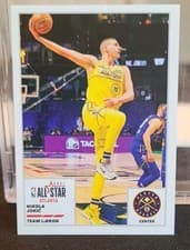 Nikola Jokić 2021-22 Panini NBA Sticker & Card Collection Base Set card