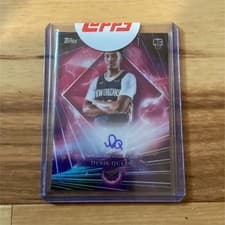 2025-26 Topps Midnight Dark Matter Autographs Rookies Derik Queen #DMAR-DQ card
