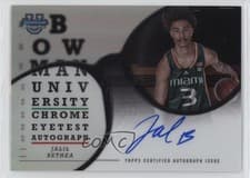 2024-25 Bowman University Chrome Eye Test Autographs Jalil Bethea #ETA-JB card