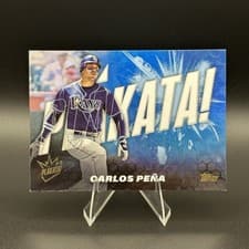 2025 Topps Plakata Carlos Peña #PLAK-1 card