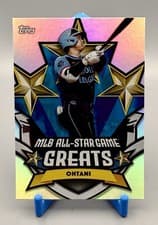 2025 Topps All Star Game All-Star Game Greats Shohei Ohtani #ASGG-25 card