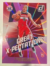 2024-25 Donruss Great X-Pectations Kyshawn George #24 card