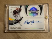 Ozzie Newsome 2021 Panini Immaculate Collection card