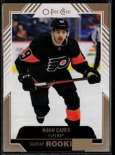 Noah Cates 2022 Upper Deck O Pee Chee Glossy card