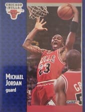 1991 Fleer Tony's Pizza Michael Jordan #S-33