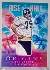 2025 Panini Origins Rise to the Hall Relics Joe Greene #14
