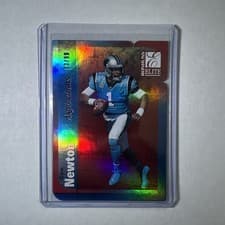 Cam Newton 2019 Panini Donruss Elite card