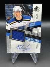 2025-26 SP Game Used Inked Rookie Sweaters Dalibor Dvorsky #IRS-DD card
