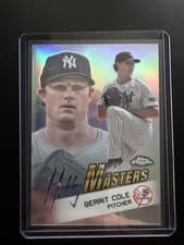2025 Topps Chrome Hobby Masters Gerrit Cole #HM-10 card