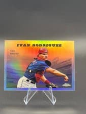 2025 Topps Chrome Platinum 1955 Topps Rails & Sails Ivan Rodriguez #55RS-9 card