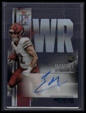 2024 Topps Signature Class Rookie Class Crystal Clear Autographs Luke McCaffrey #RCC-LMC card