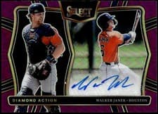 2025 Panini Select Diamond Action Signatures Walker Janek #DAS-WJ card