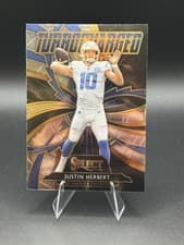 Justin Herbert 2020 Panini Select Turbocharged card
