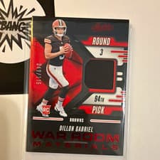 2025 Panini Absolute War Room Materials Dillon Gabriel #WRM-DGL card
